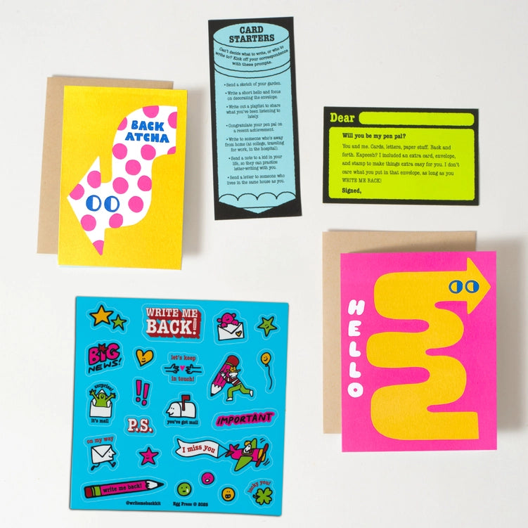Writing Write Me Back Pen Pal Kit