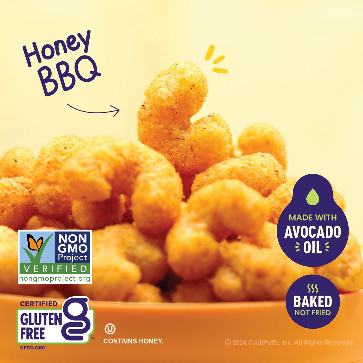 Caulipuffs Honey BBQ