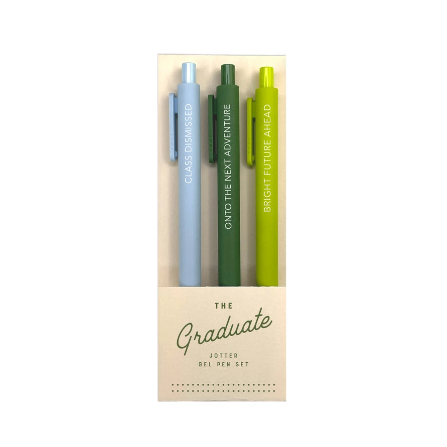 Graduate Jotter Gel Pen: Set of 3