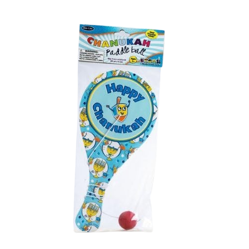 Happy Chanukah Children's Paddle Ball