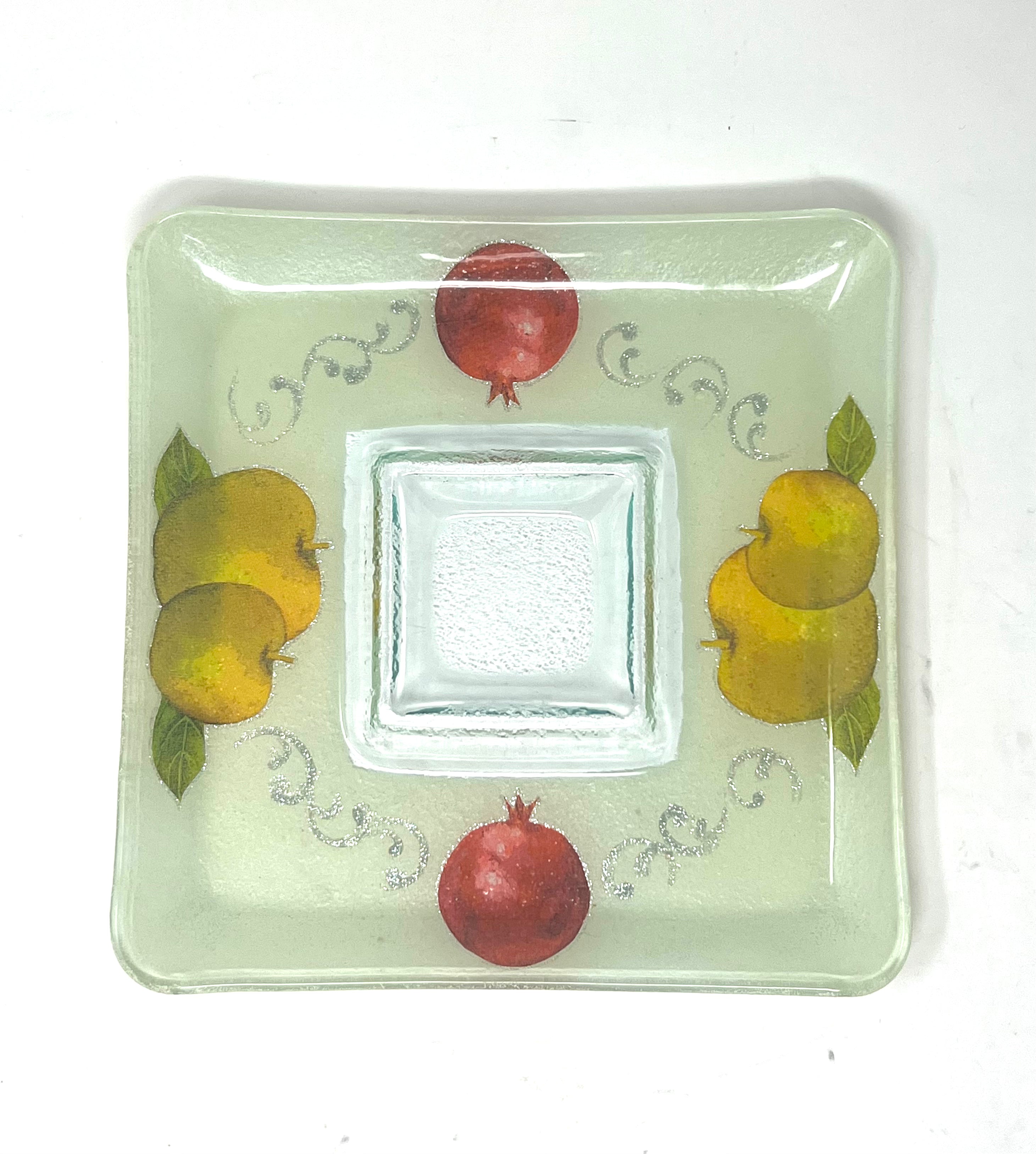 Apple & Pomegranate Honey Dish