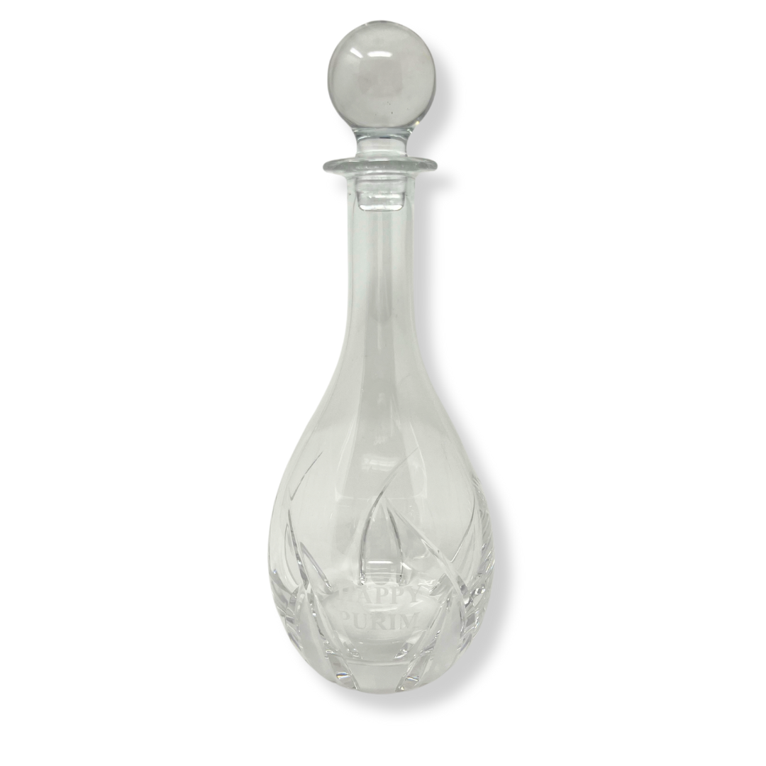 Purim Decanter