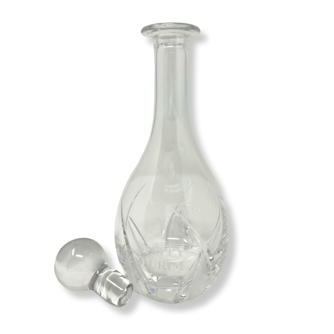 Purim Decanter