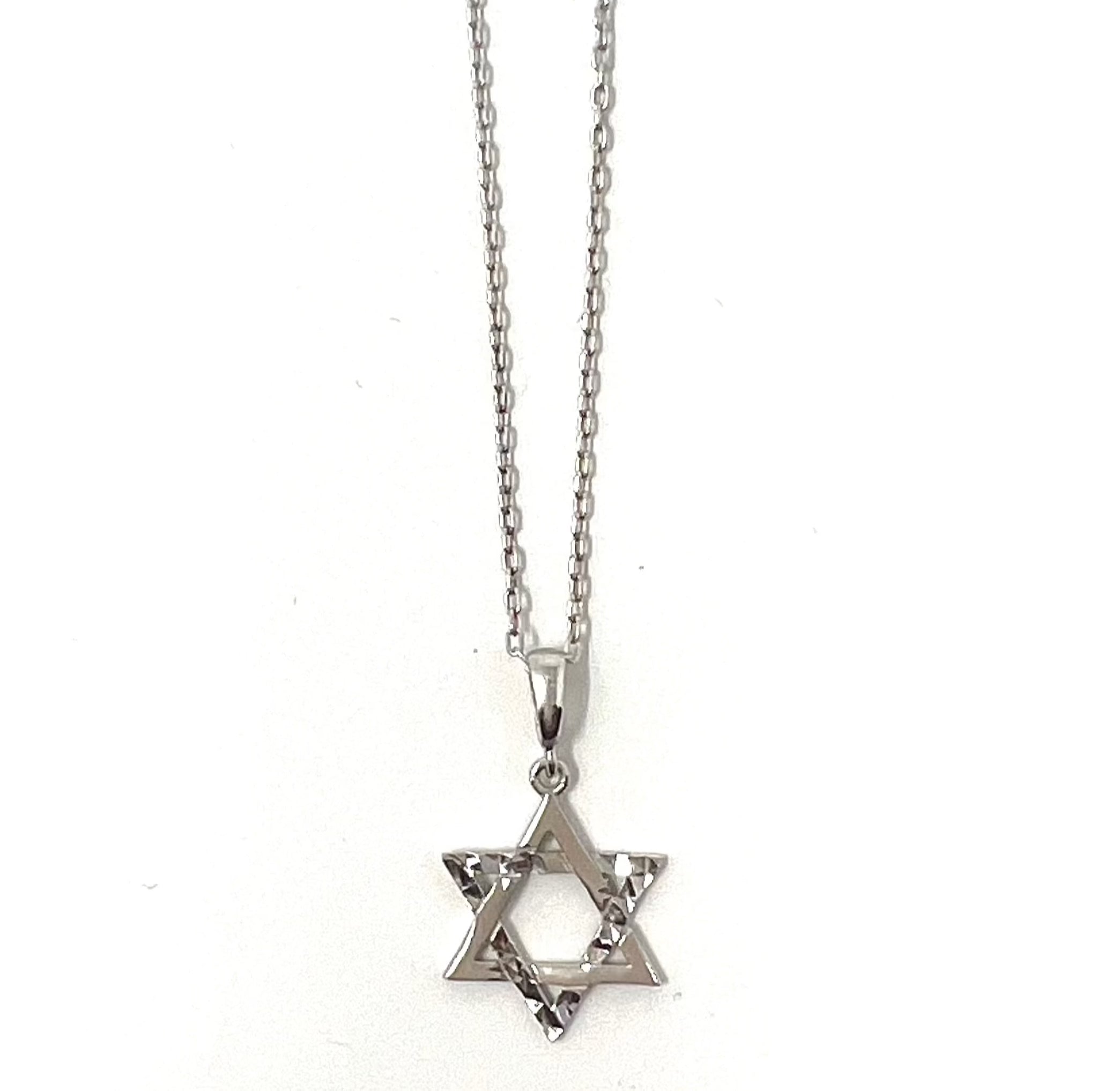 Small Silver Star of David