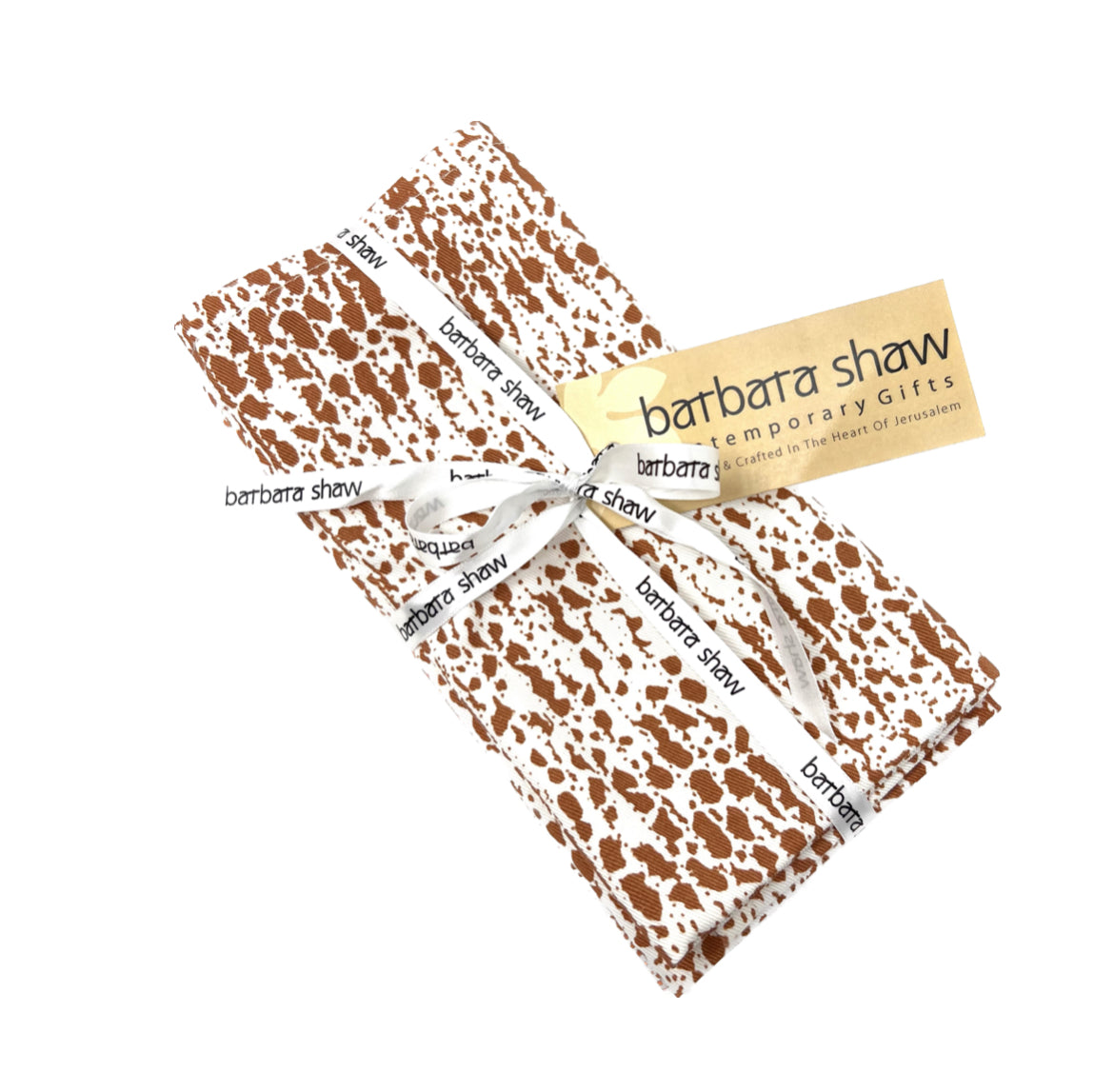 Matzah Print Napkin Set of 4