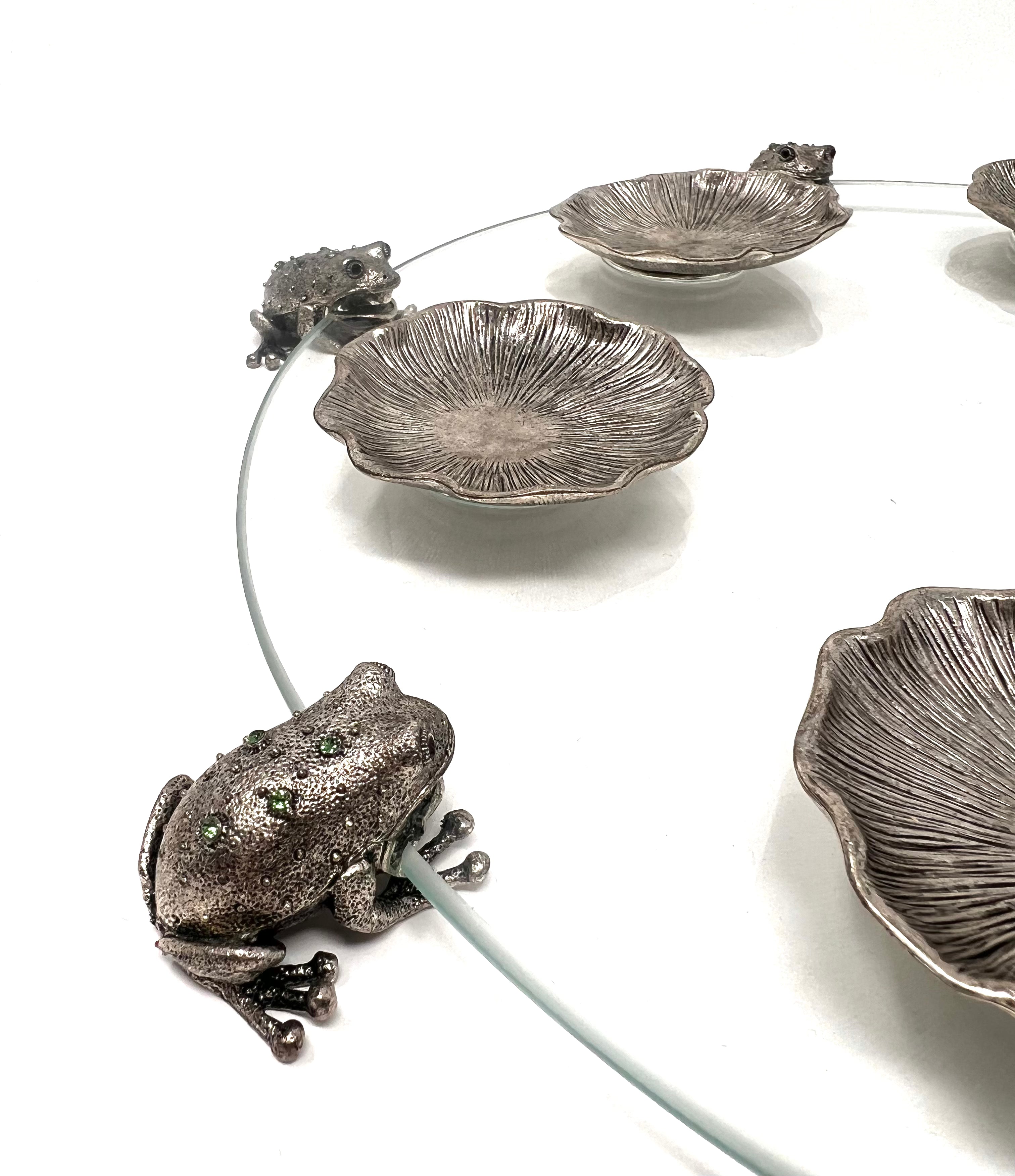 Frog Seder Plate