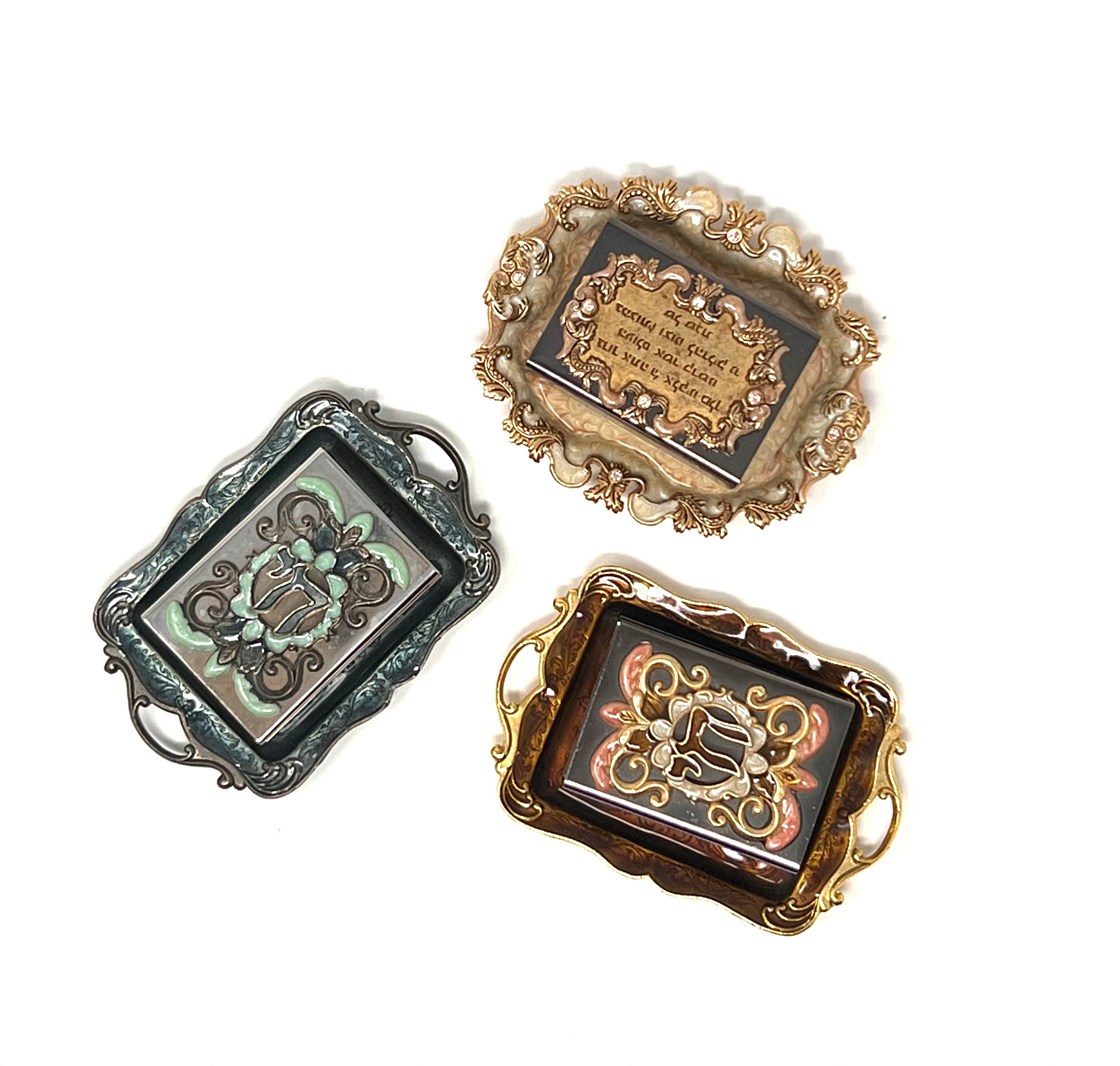 Enamel Matchbox - Turquoise
