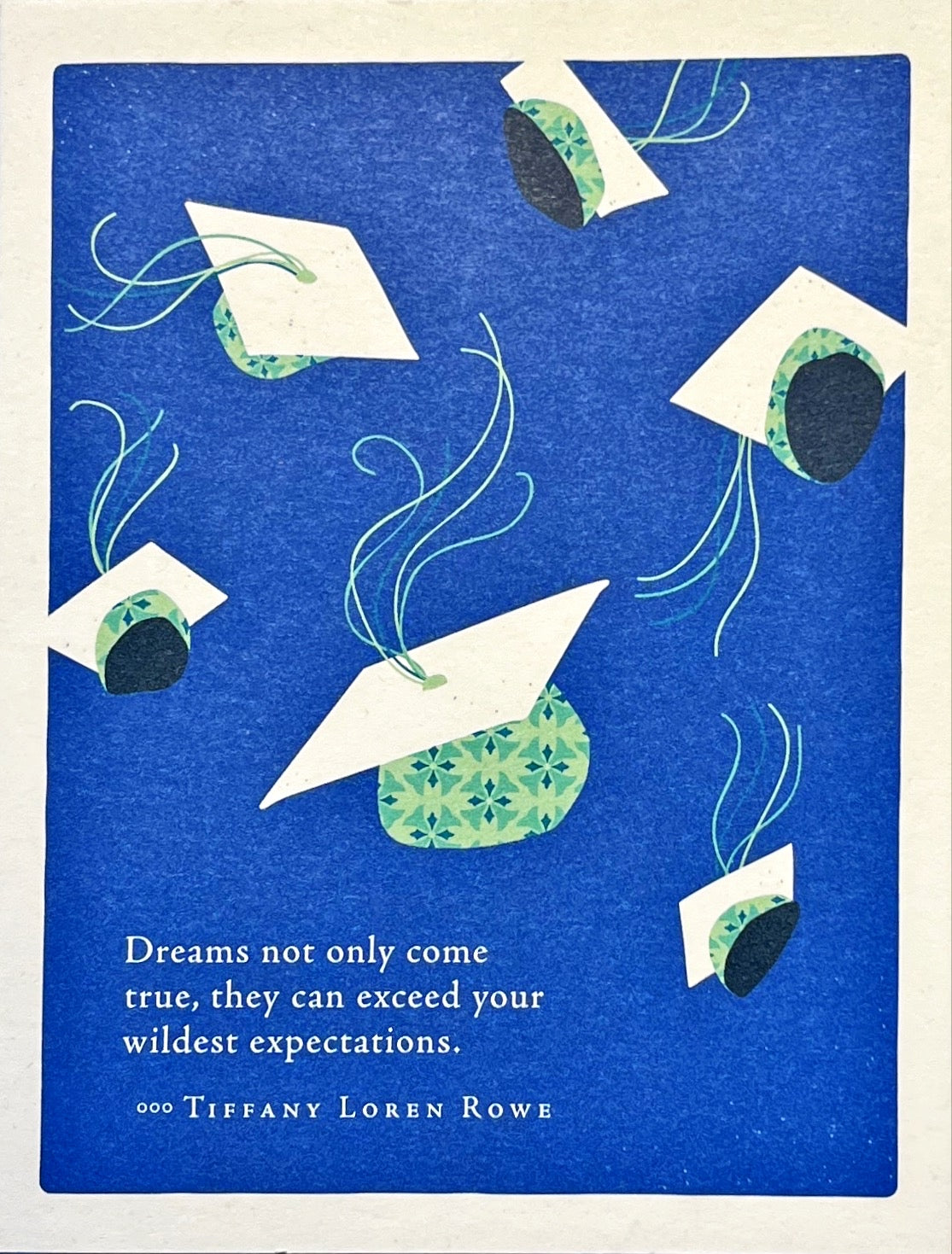 Graduation Cap Greeting Card