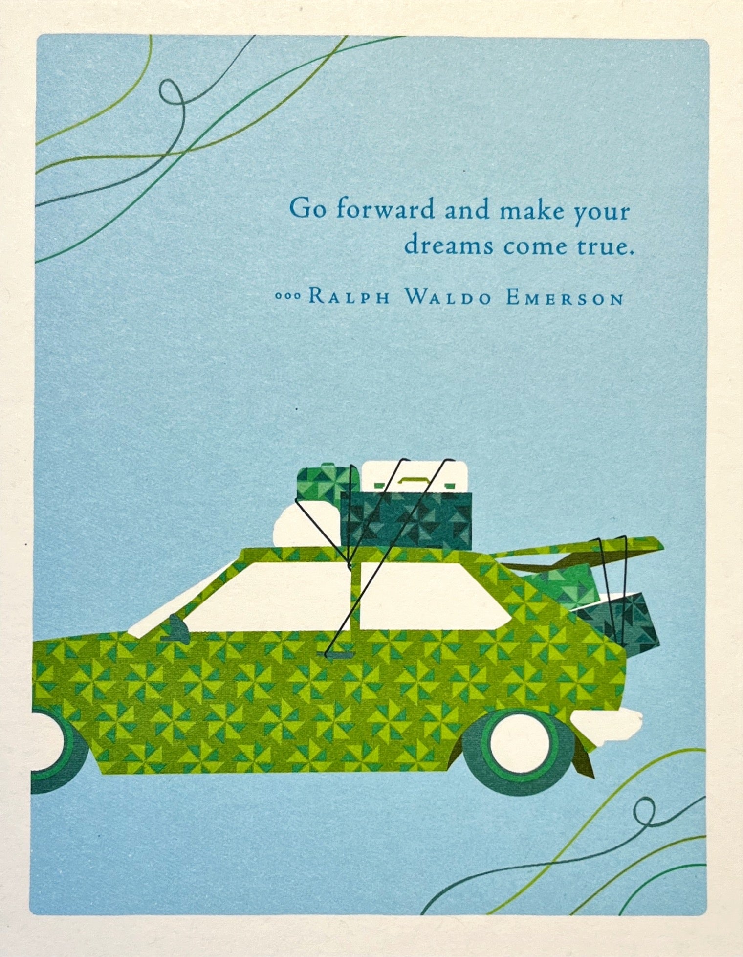 Ralph Waldo Emerson Greeting Card