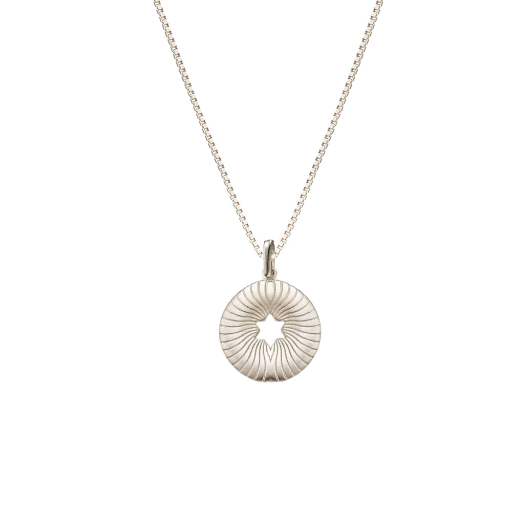 Silver Star of David Pendant