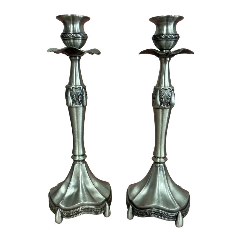 Flower Pattern Candlesticks