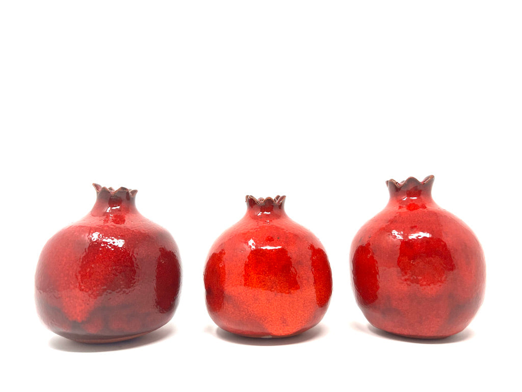 Small Ceramic Pomegranate