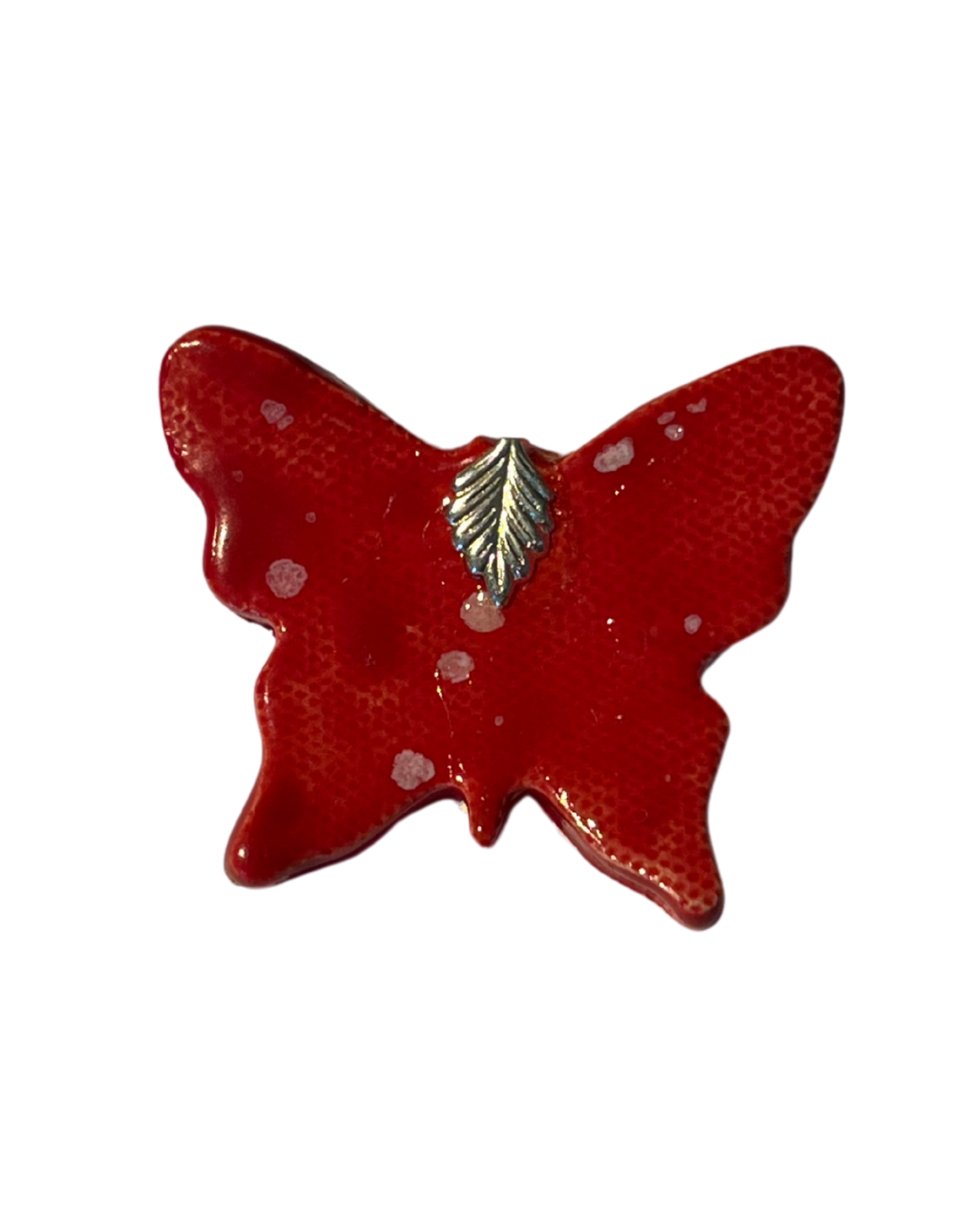 Ceramic Butterfly Pin
