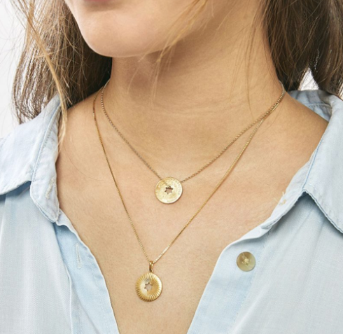 Silver Star of David Pendant