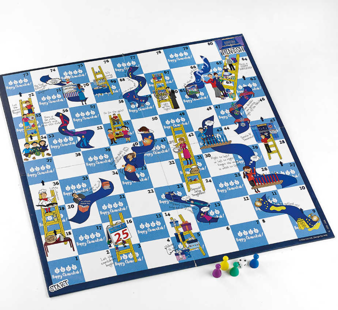Chanukah Climb & Slide Game