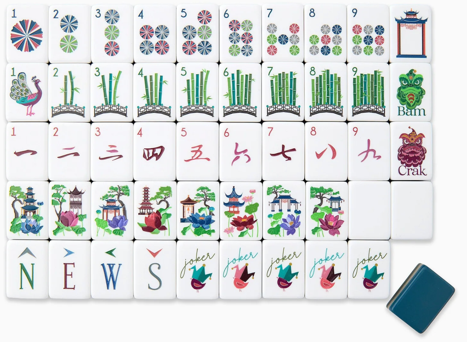 Oh My Mahjong Gatsby Tiles