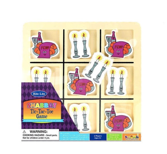 Shabbat Tic-Tac-Toe Game
