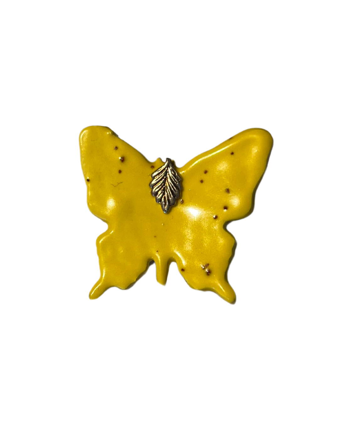 Ceramic Butterfly Pin