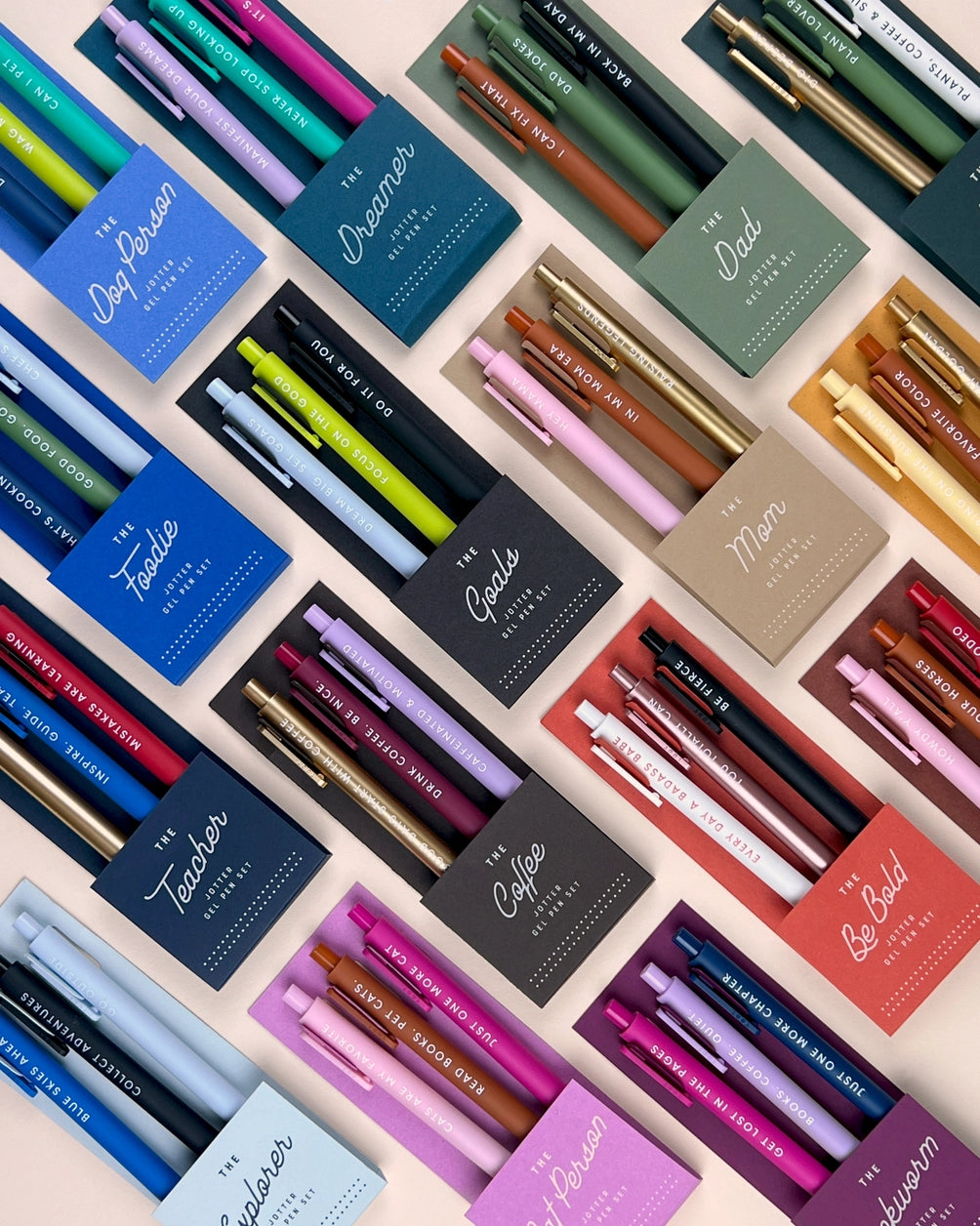 The Goals Jotter Gel Pen: Set of 3