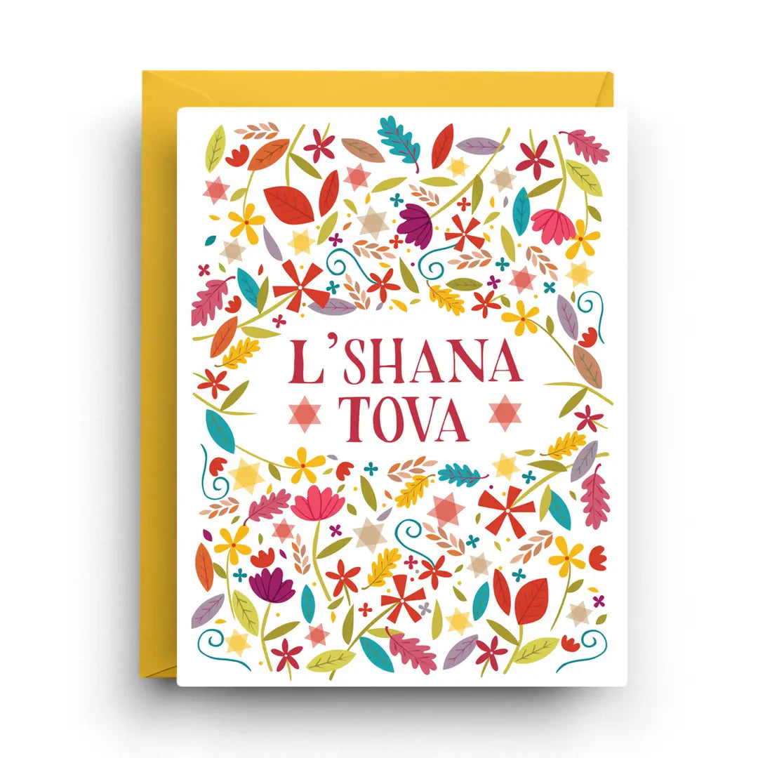 Rosh Hashanah Greeting Card Set