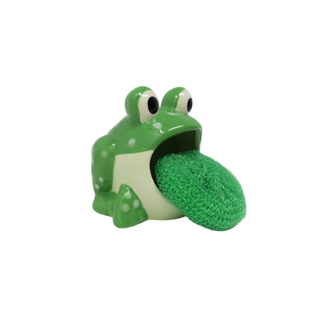 Froggy Scrubby Holder
