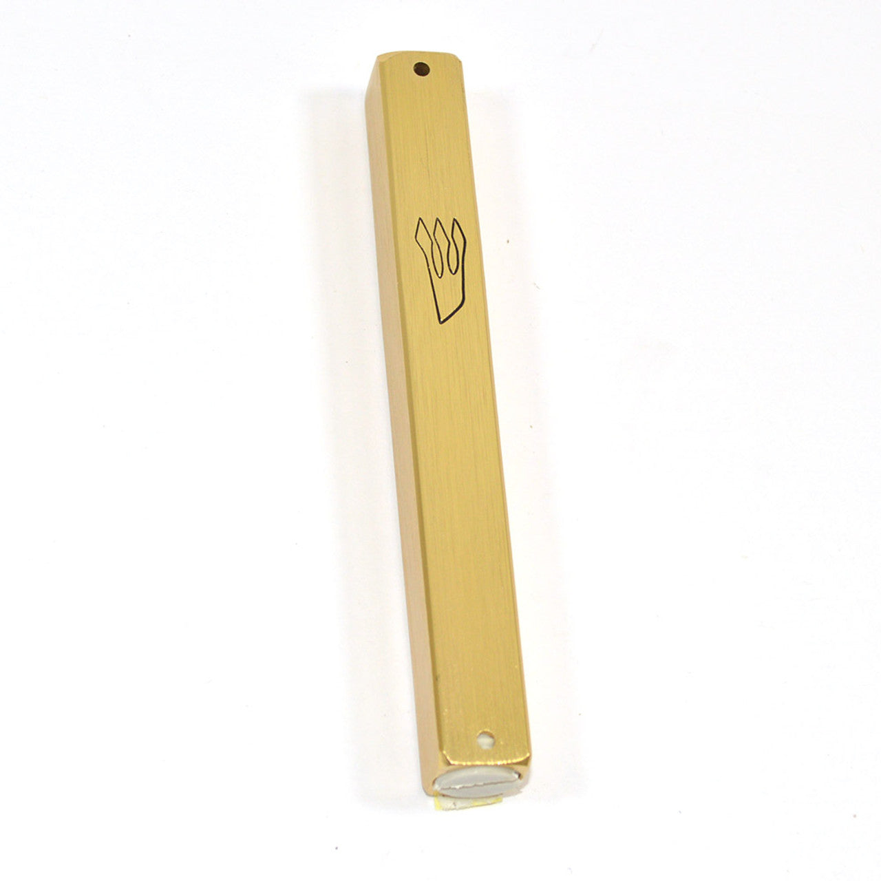 Aluminum Gold Mezuzah
