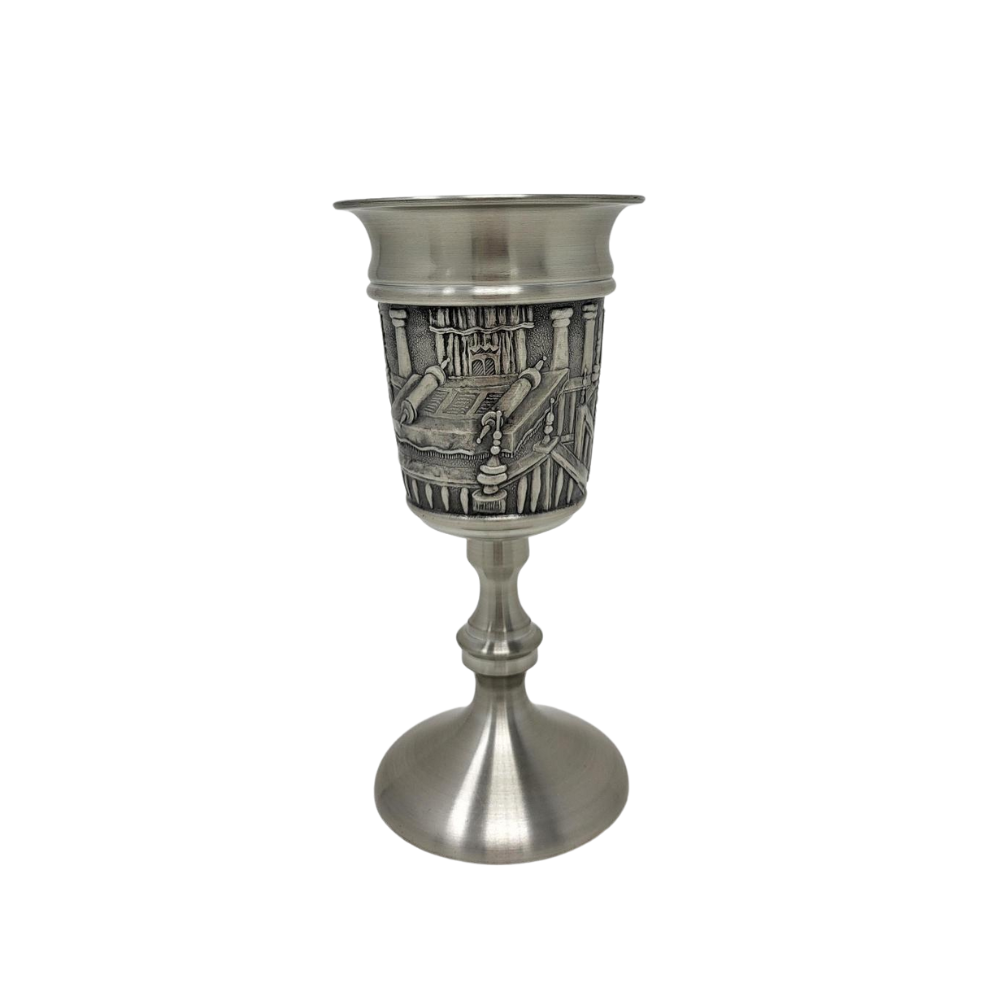PEWTER BAT MITZVAH CUP