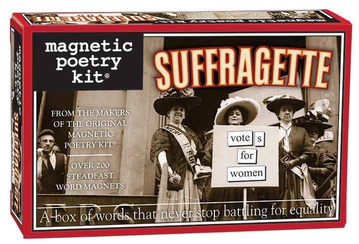 Suffragette Magnetic Poetry Kit