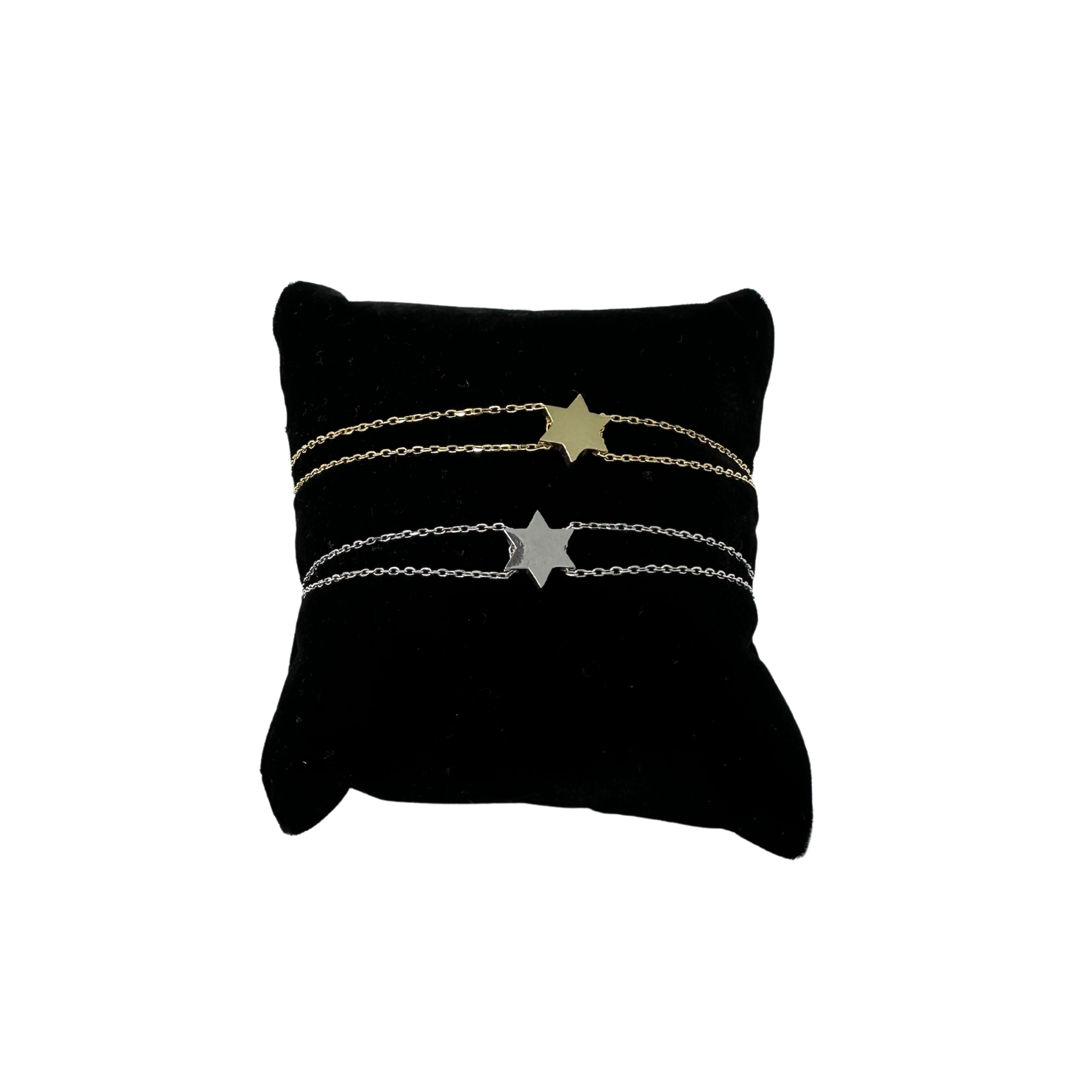 Star 2 Chain Bracelet - Gold