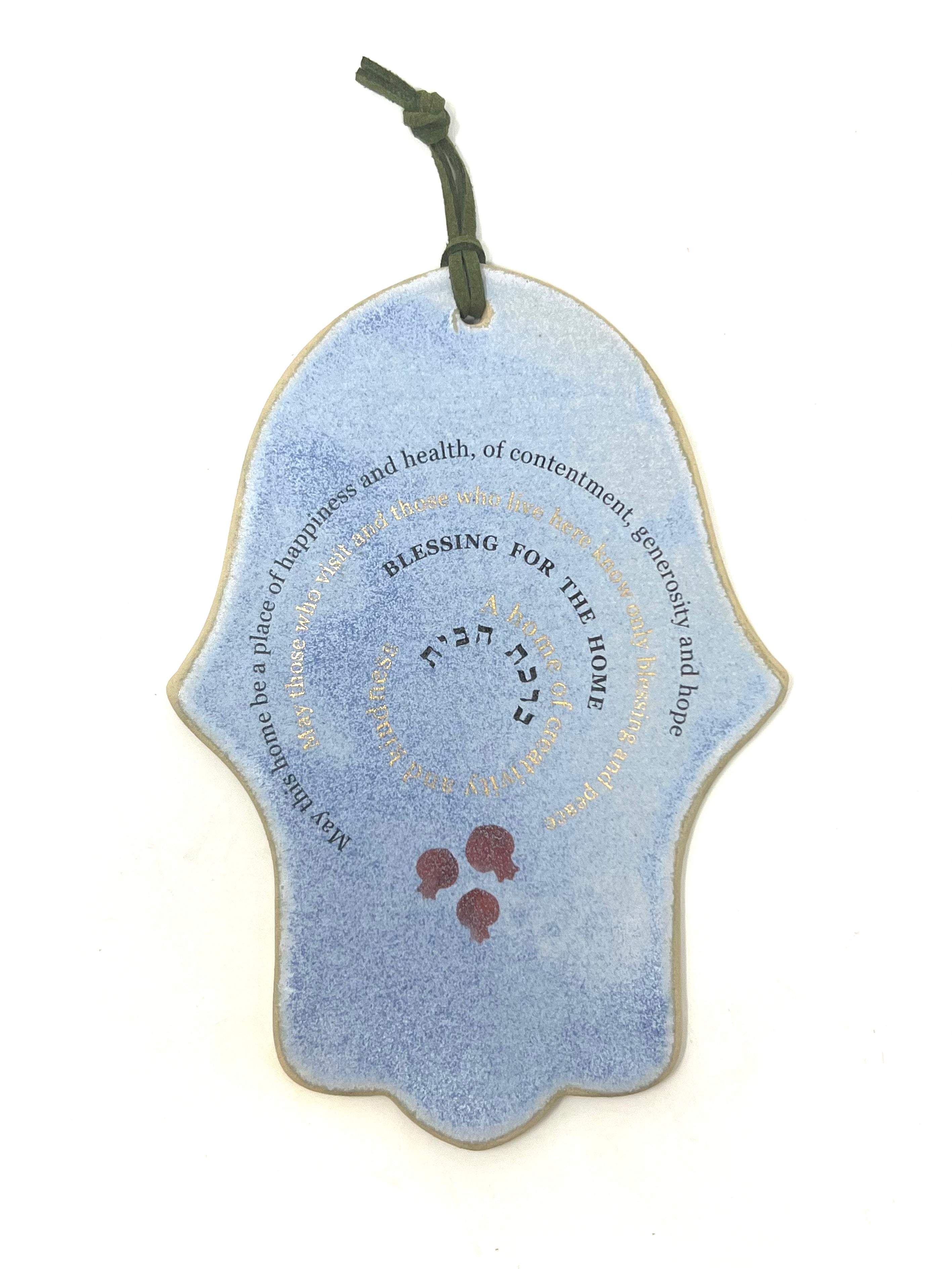 Ceramic Hamsa Home Blessing