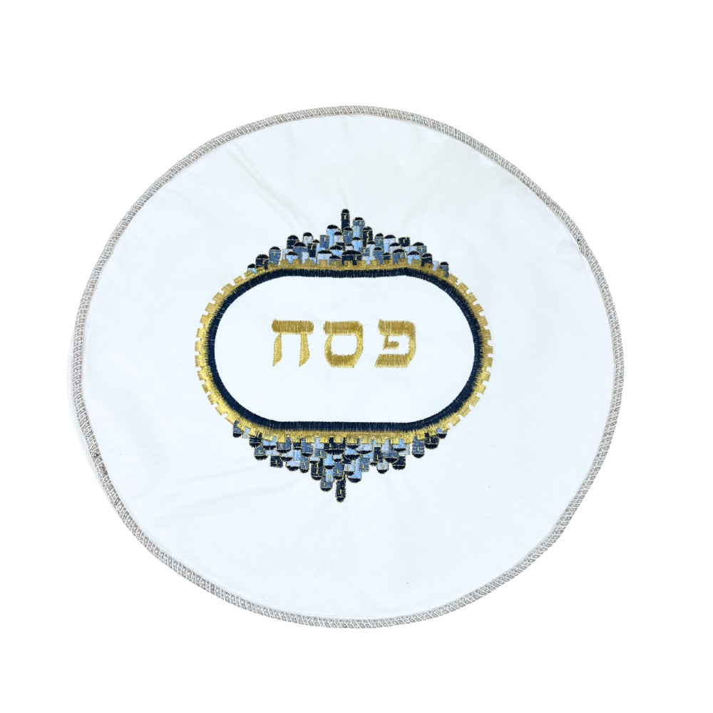 ROUND MATZAH COVER PESACH