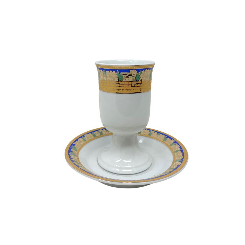 Ceramic Kiddush Cup