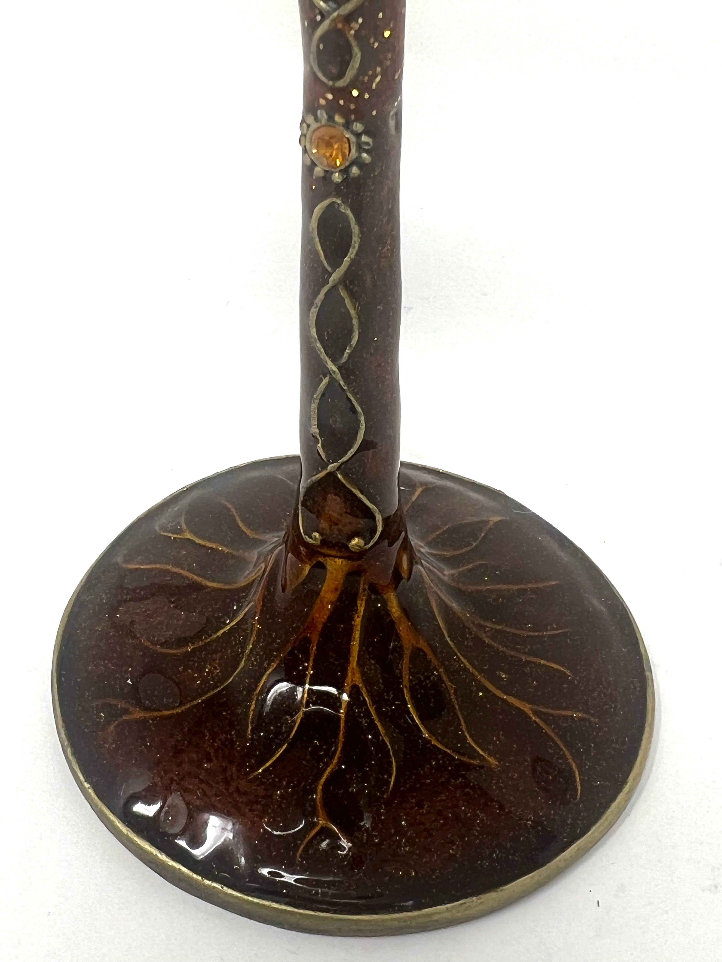 Tree of Life Wine Glass