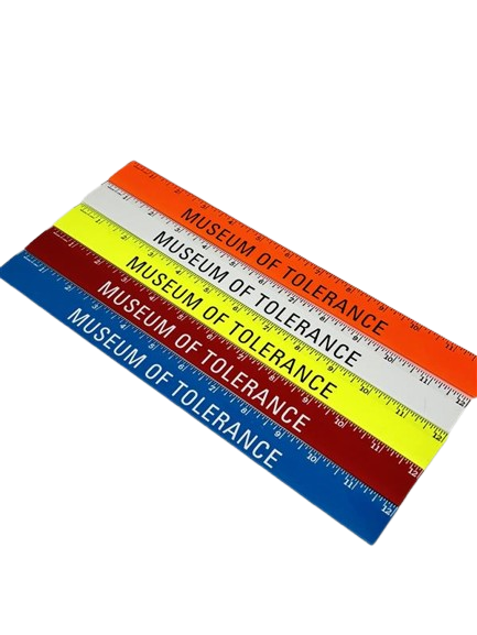 MOT logo ruler