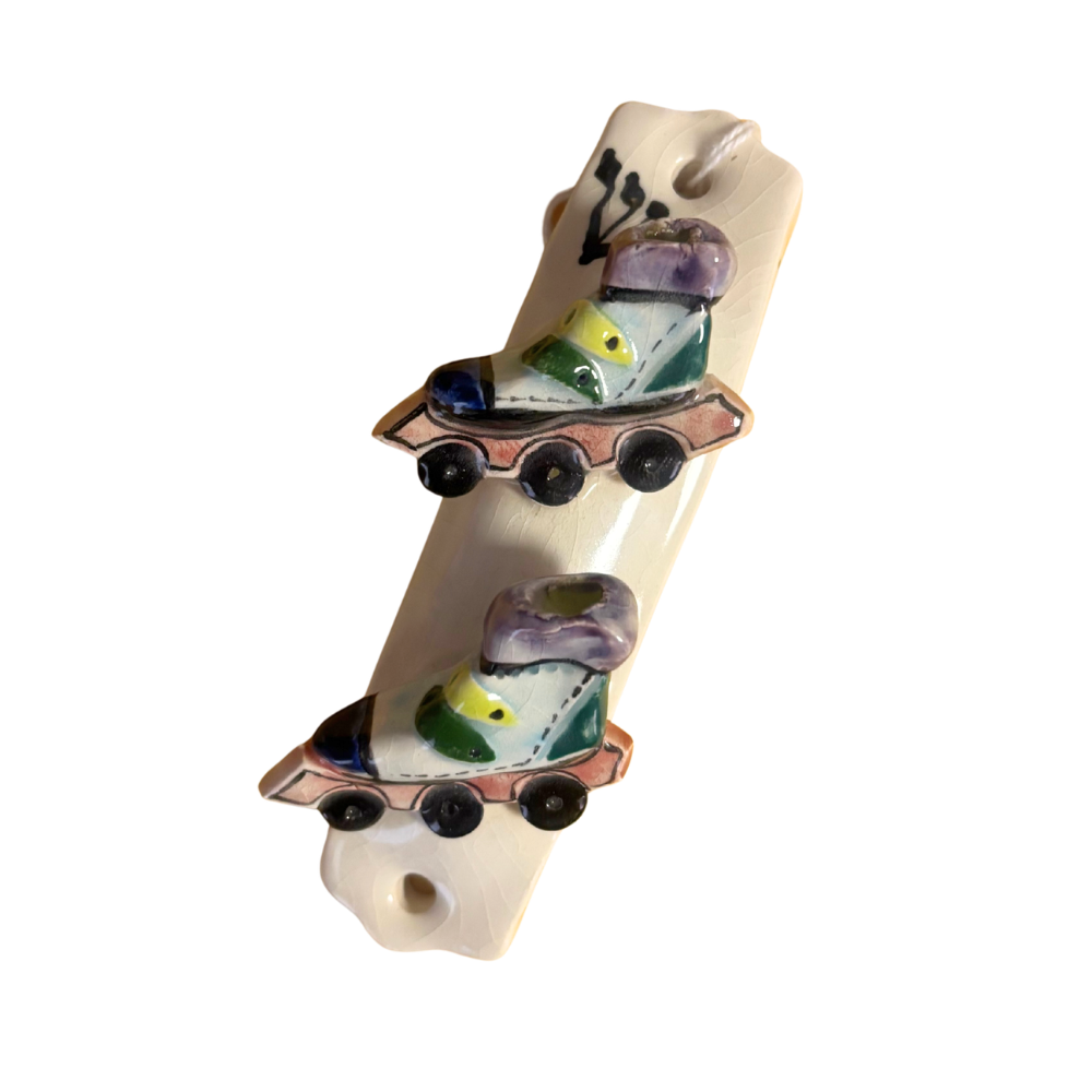 Roller Skates Mezuzah