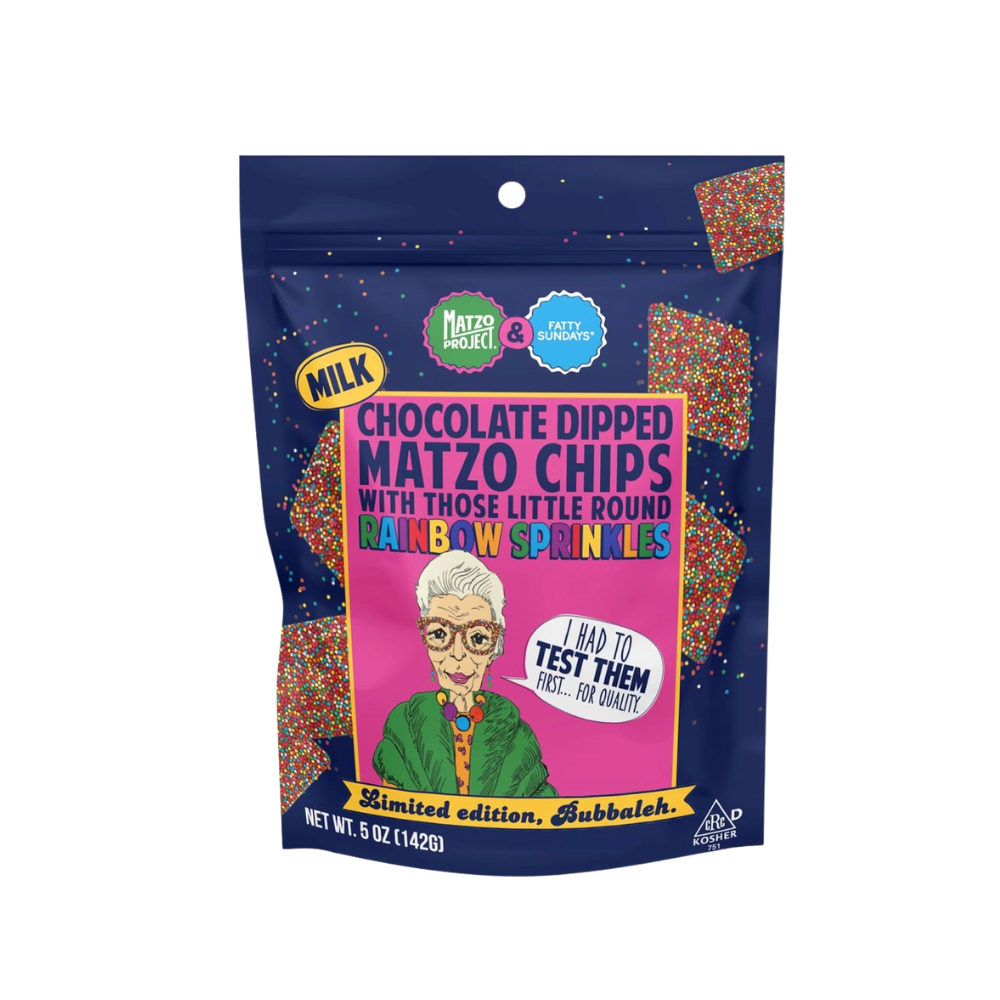 Chocolate-Dipped Matzo Chips