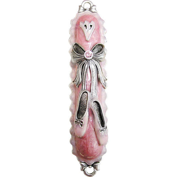 Pink Ballerina Mezuzah