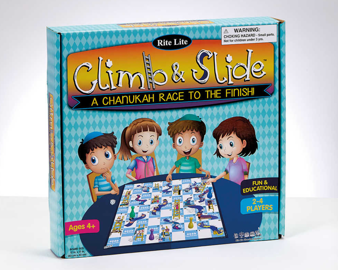 CLIMB & SLIDE CHANUKAH GAME