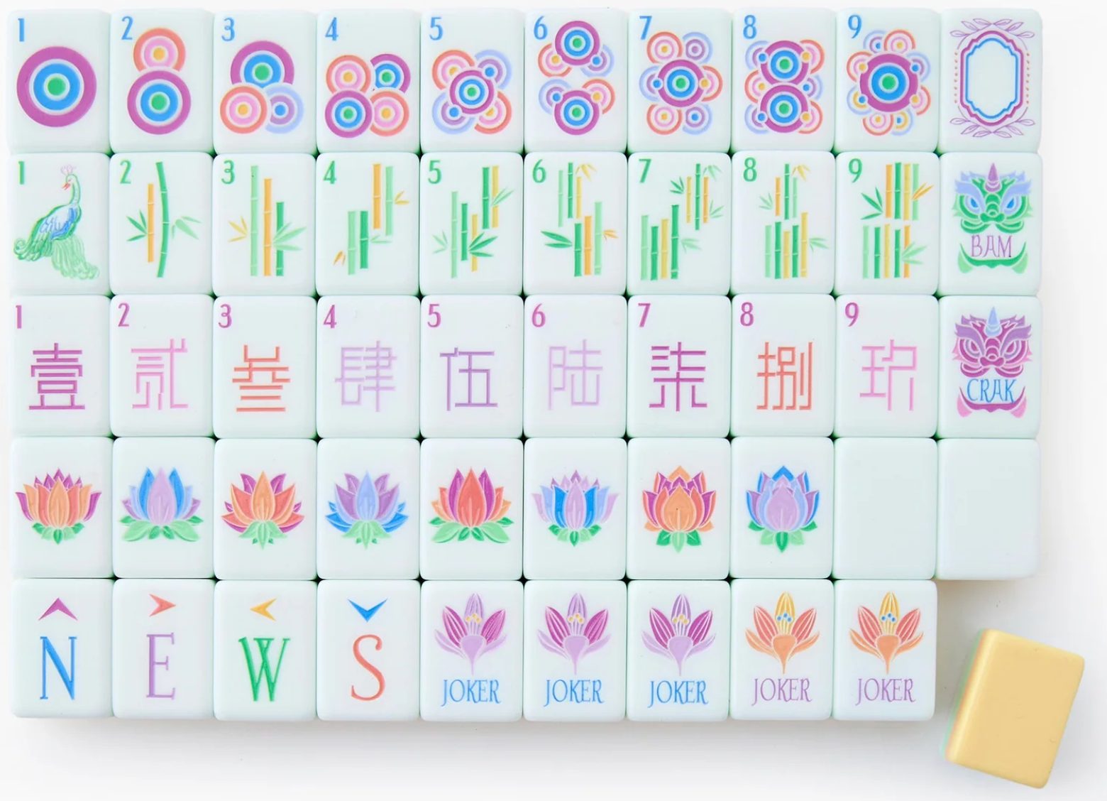 Oh My Mahjong Sorbet Mahjong Tiles