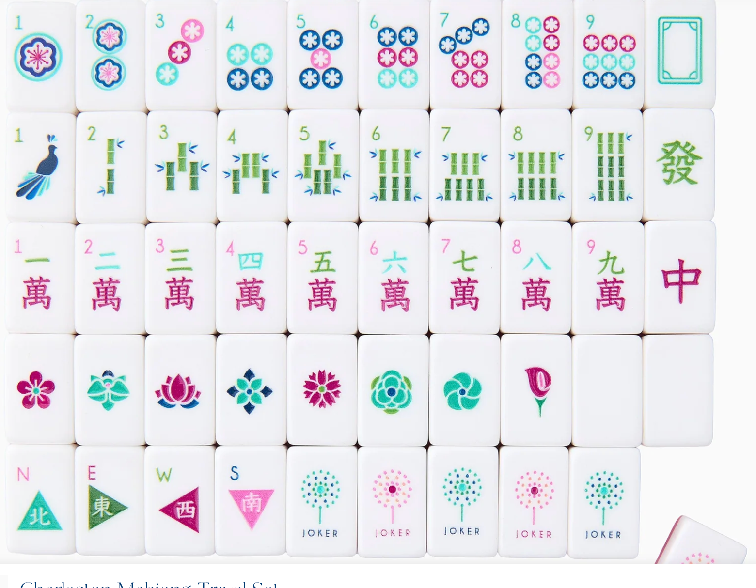 Oh My Mahjong Travel Set