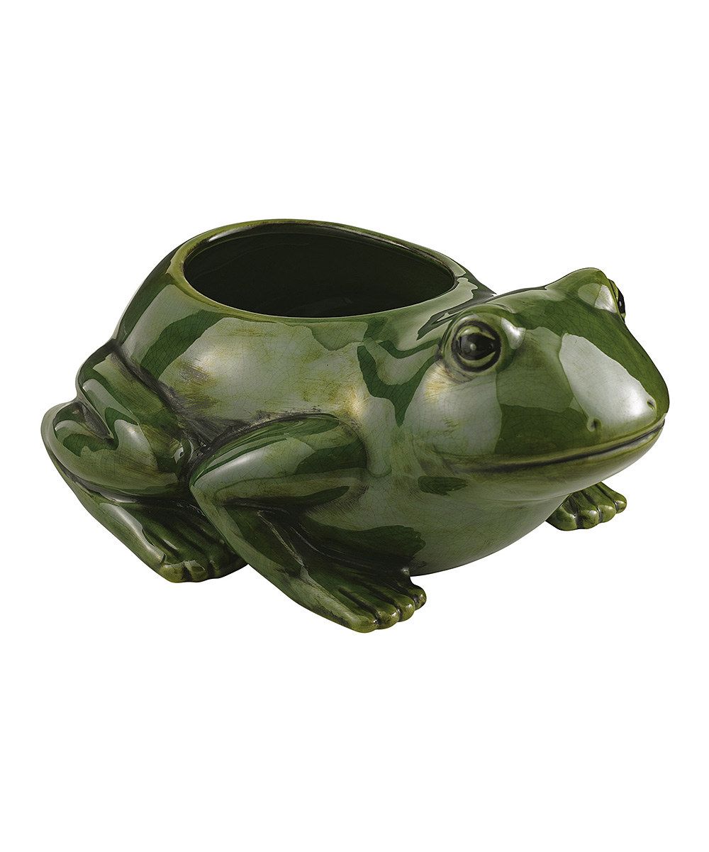 Grasslands Road Frog Planter